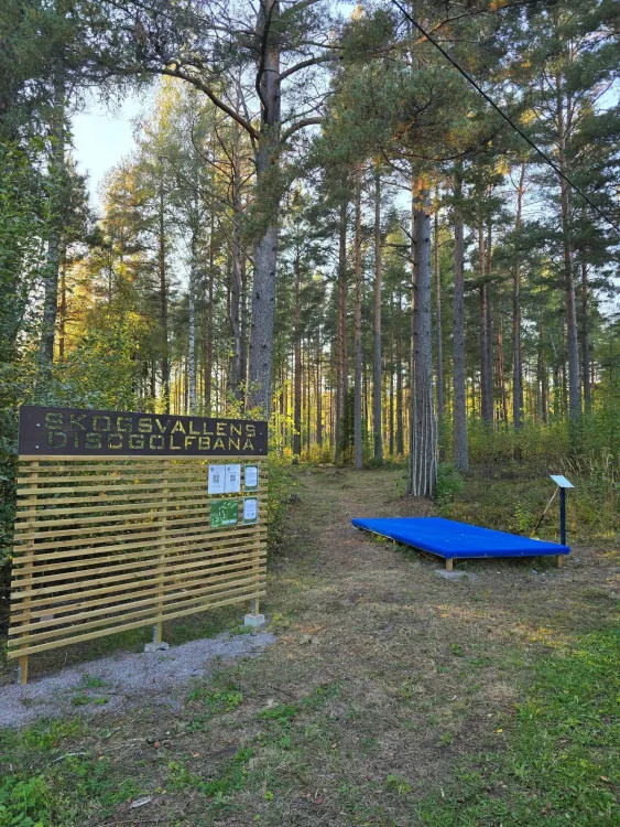 Discogolfbana i Stensätra