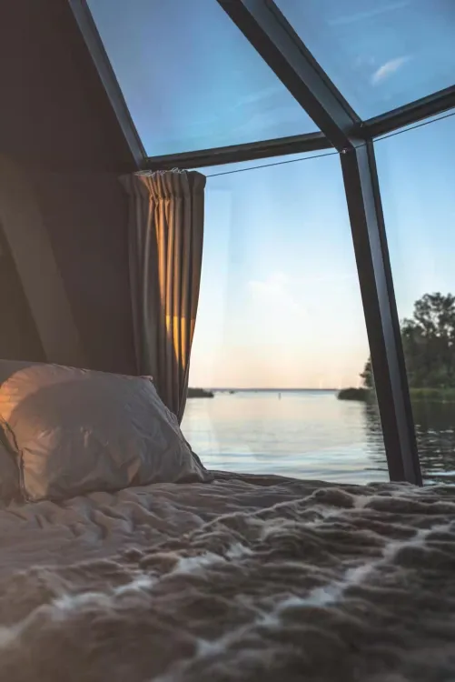A unique floating guesthouse in the Swedish archipelago