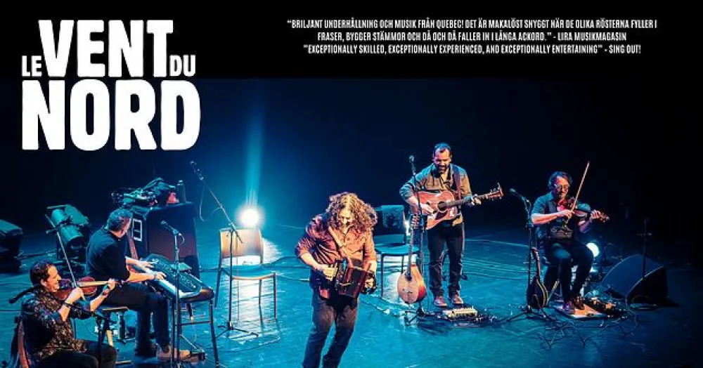 musikband på scen