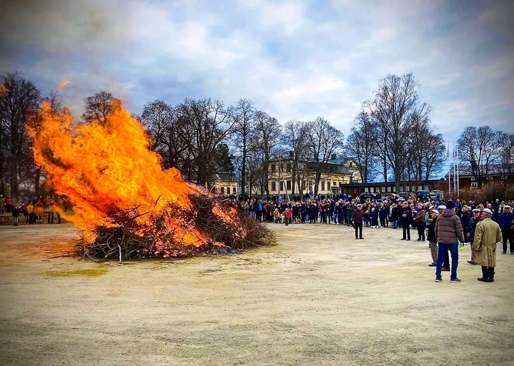Valborg på Wij Trädgårdar