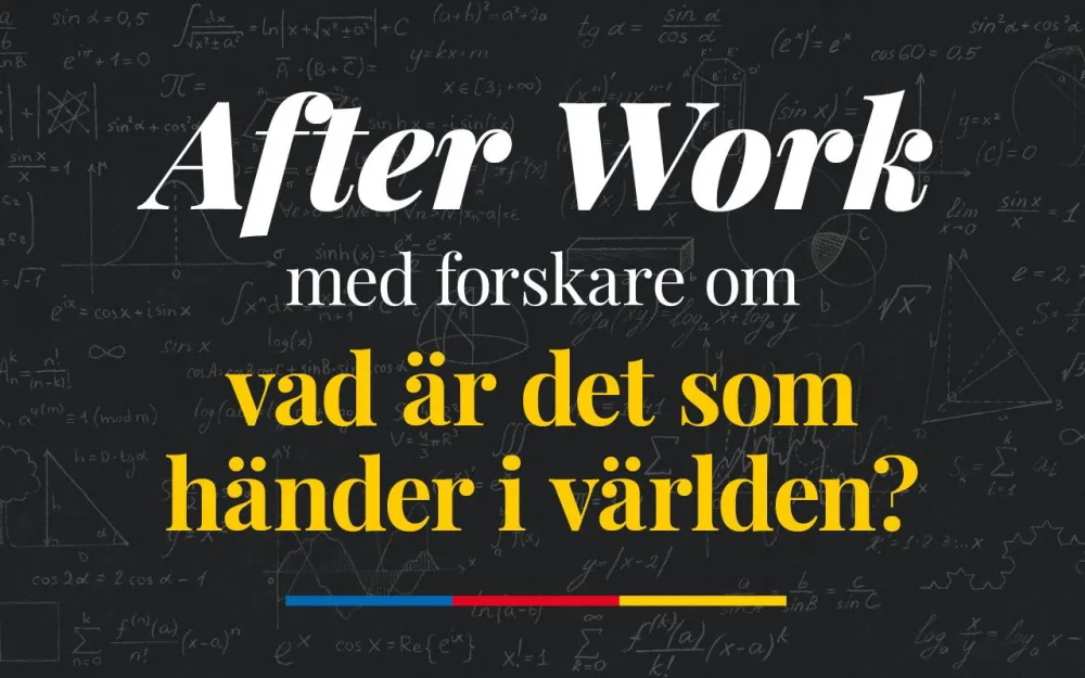 AW med forskare om vad är det som händer i världen