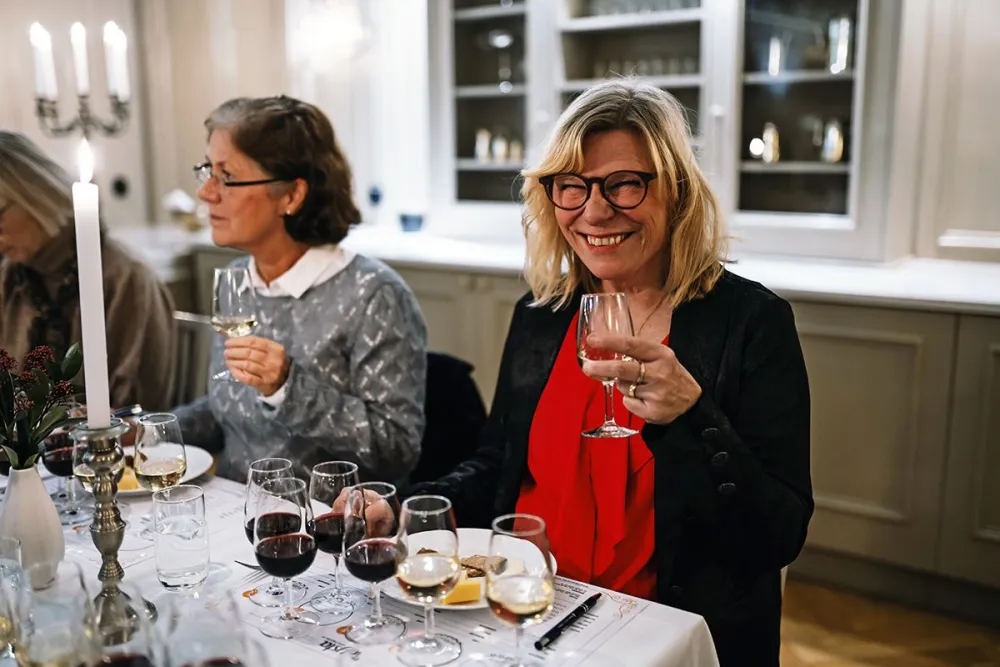 Vinprovning på Gävle konserthus