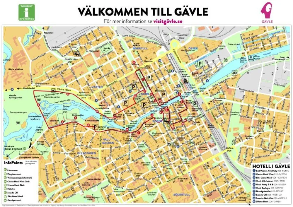 City walk in Gävle