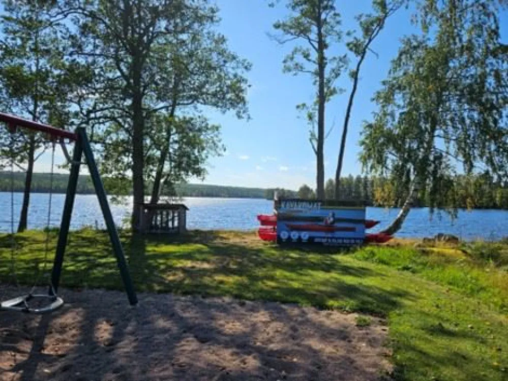 Paddla på Edsken