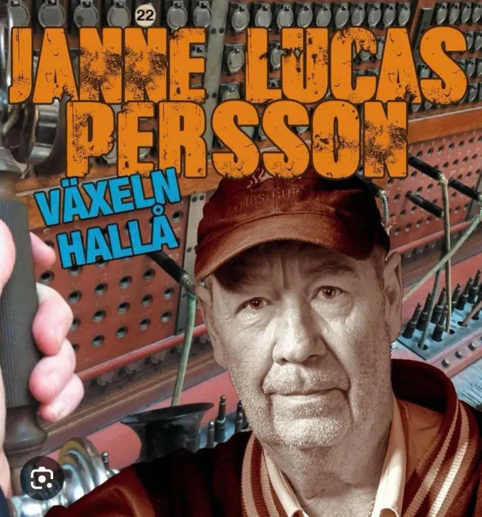 Affisch med Janne Lucas