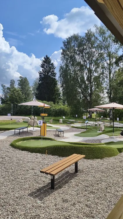 Äventyrsgolf i Hofors