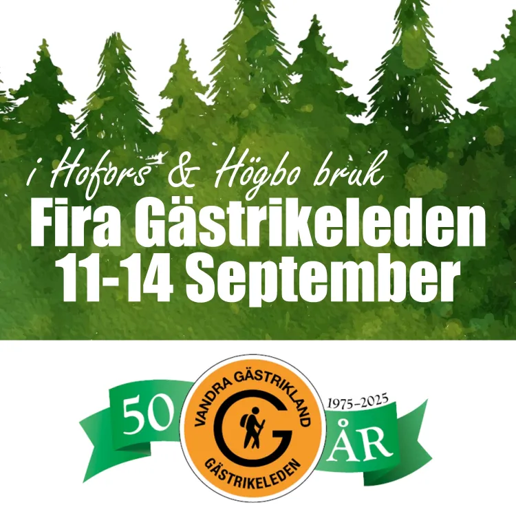 Gästrikeleden 50 år