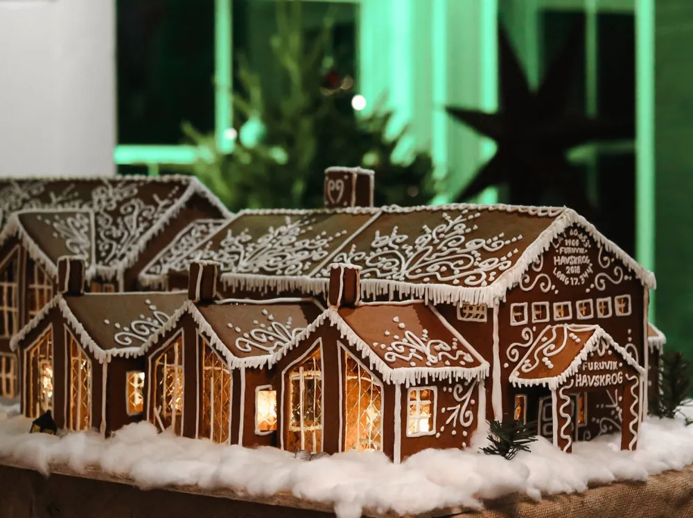 Christmas buffet at Furuvik Havskrog