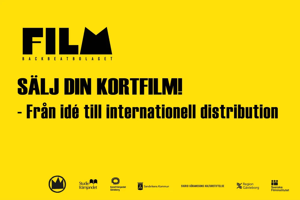 Föreläsning "Sälj din kortfilm"