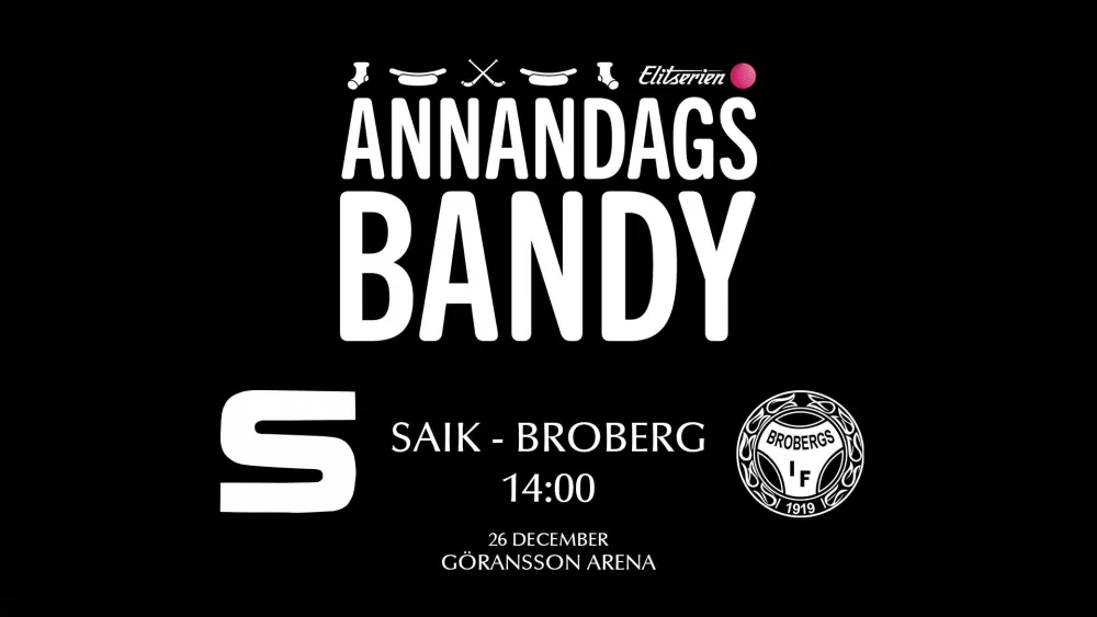 Annandagsbandy SAIK-Broberg