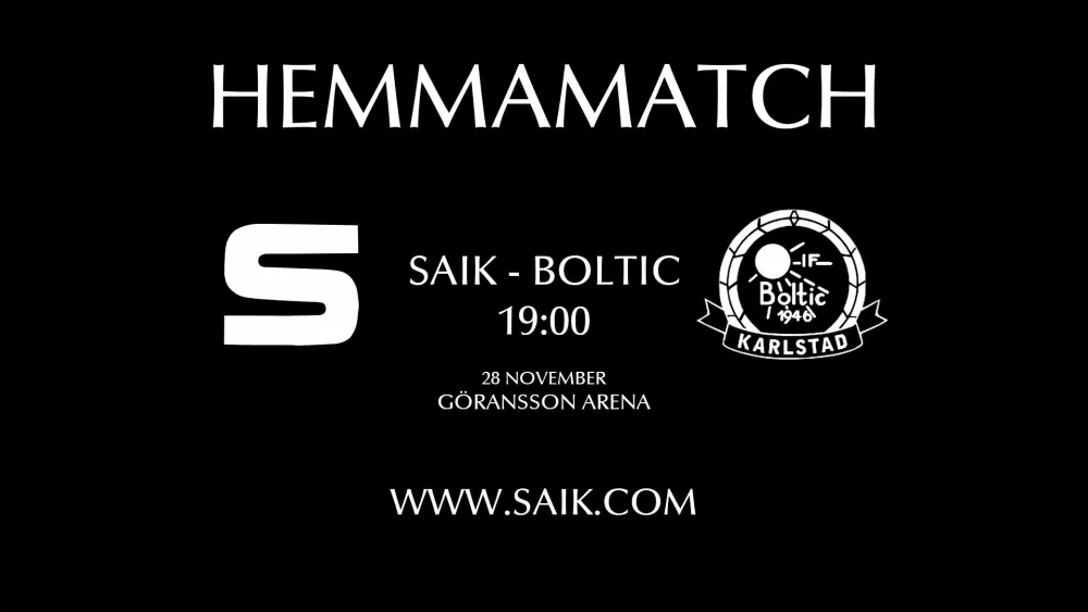 SAIK-Boltic herrar bandy