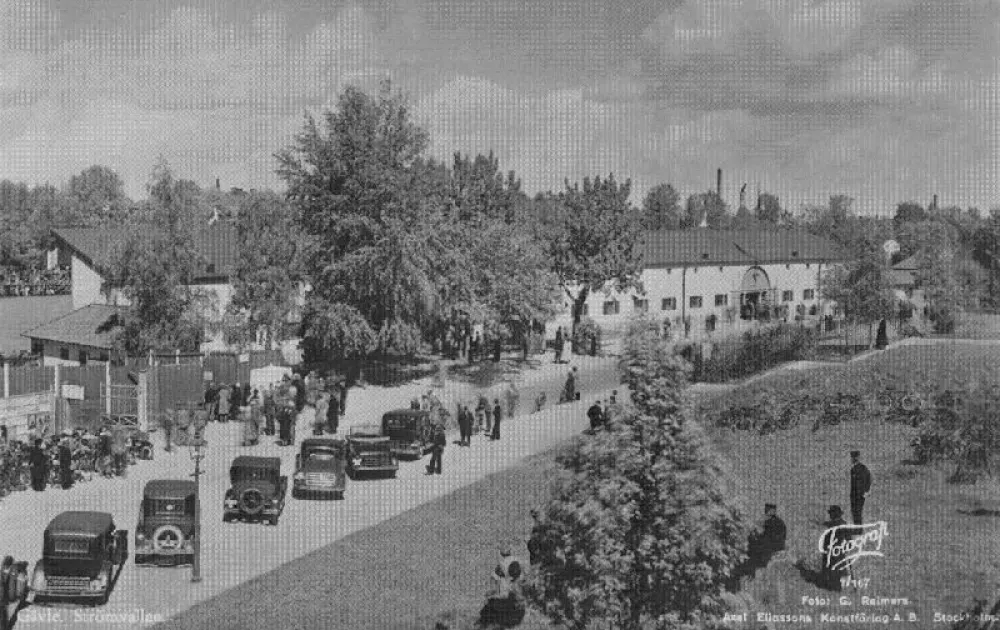 Strömvallen under 1930-talet. 