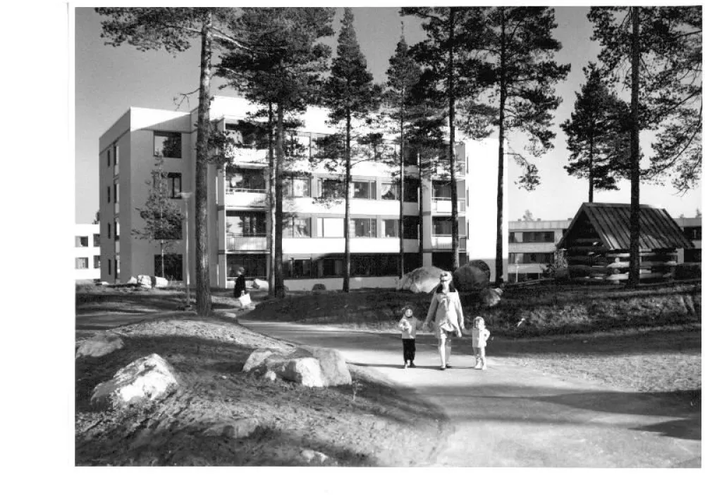 Sicksackvägen i Sätra.