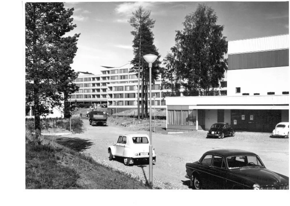 Fritidsgården ”Träffen” fungerade som en samlingsplats för ungdomarna i Sätra.