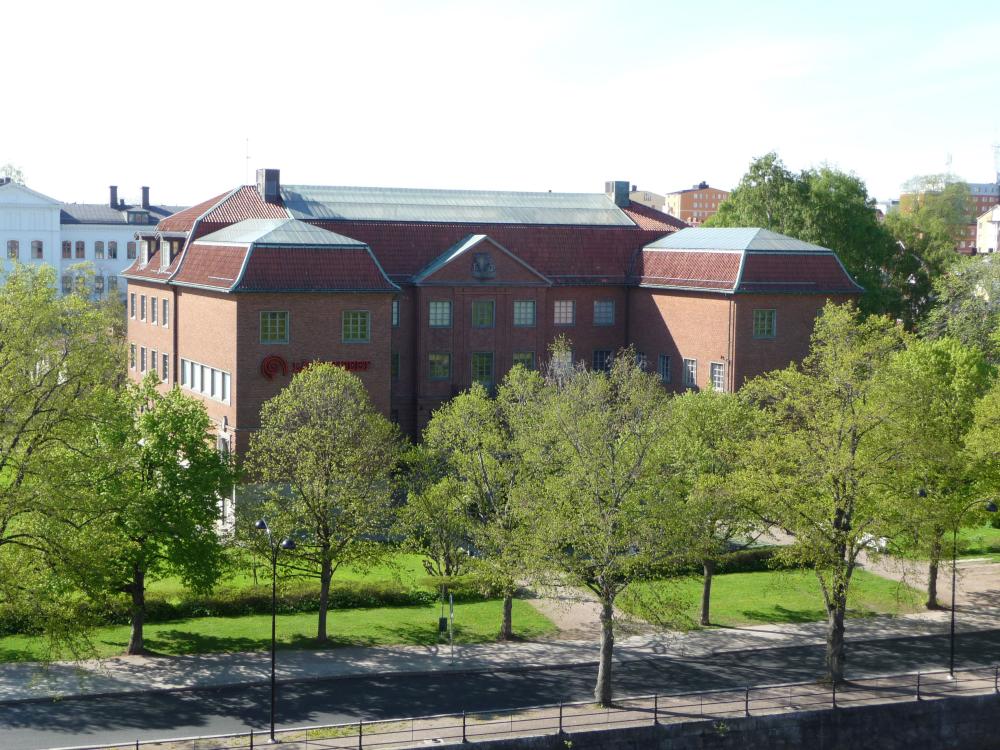 Länsmuseets byggnad på Söda Strandgatan 20 i Gävle.