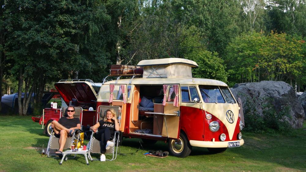 Hedesunda Camping Folkvagnsbuss