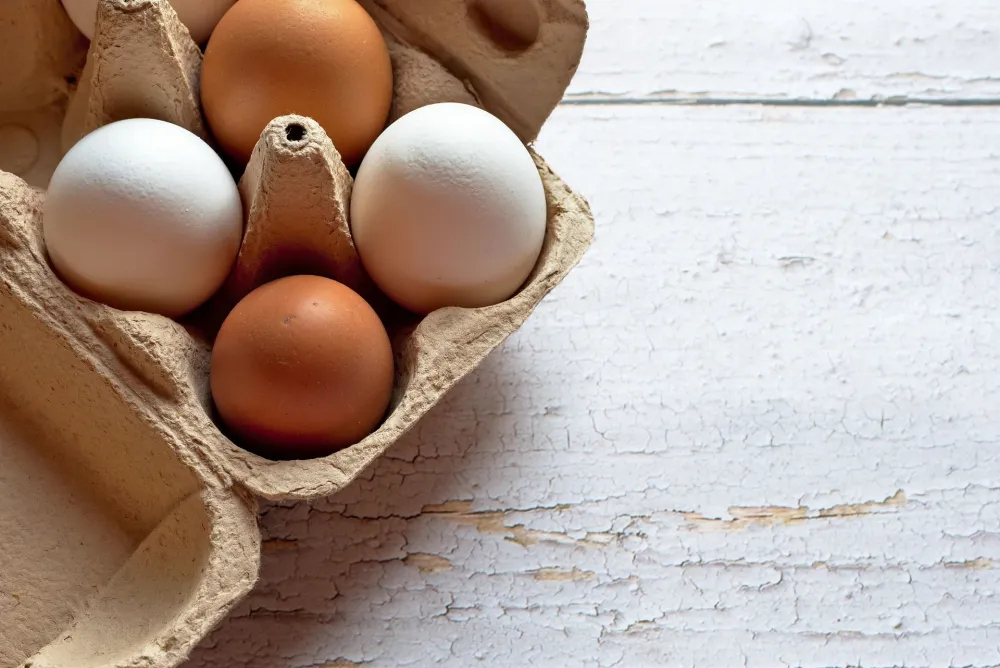 Ägg i kartong