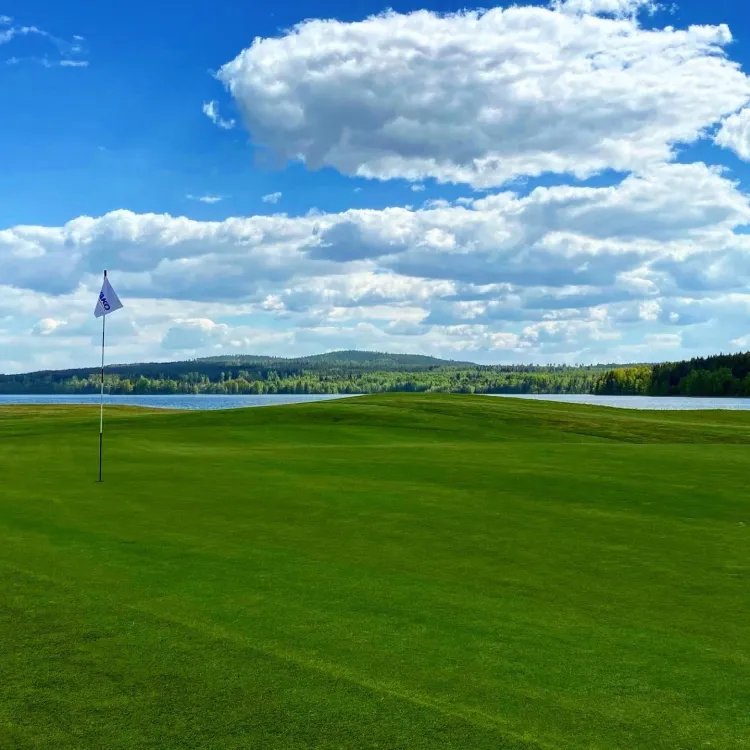 En del av banan på Hofors Golfklubb