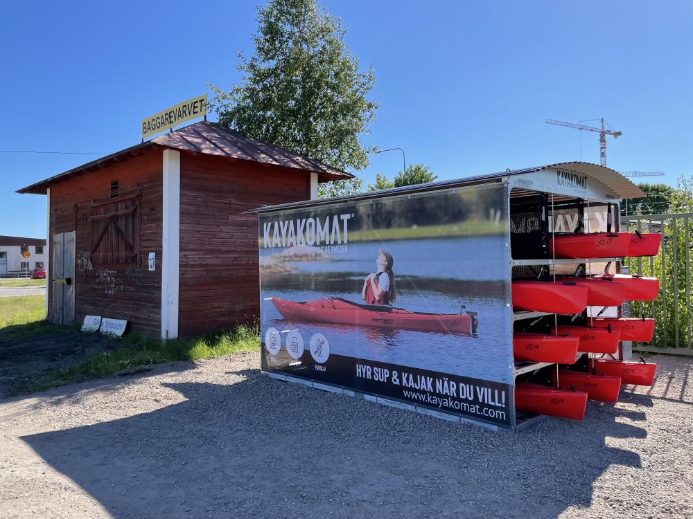 Paddle kayak in Gävle