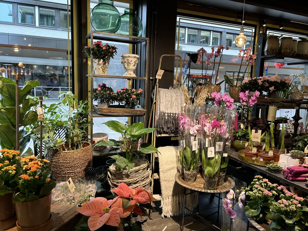 Forsbergs Blommor, Ombud för Interflora
