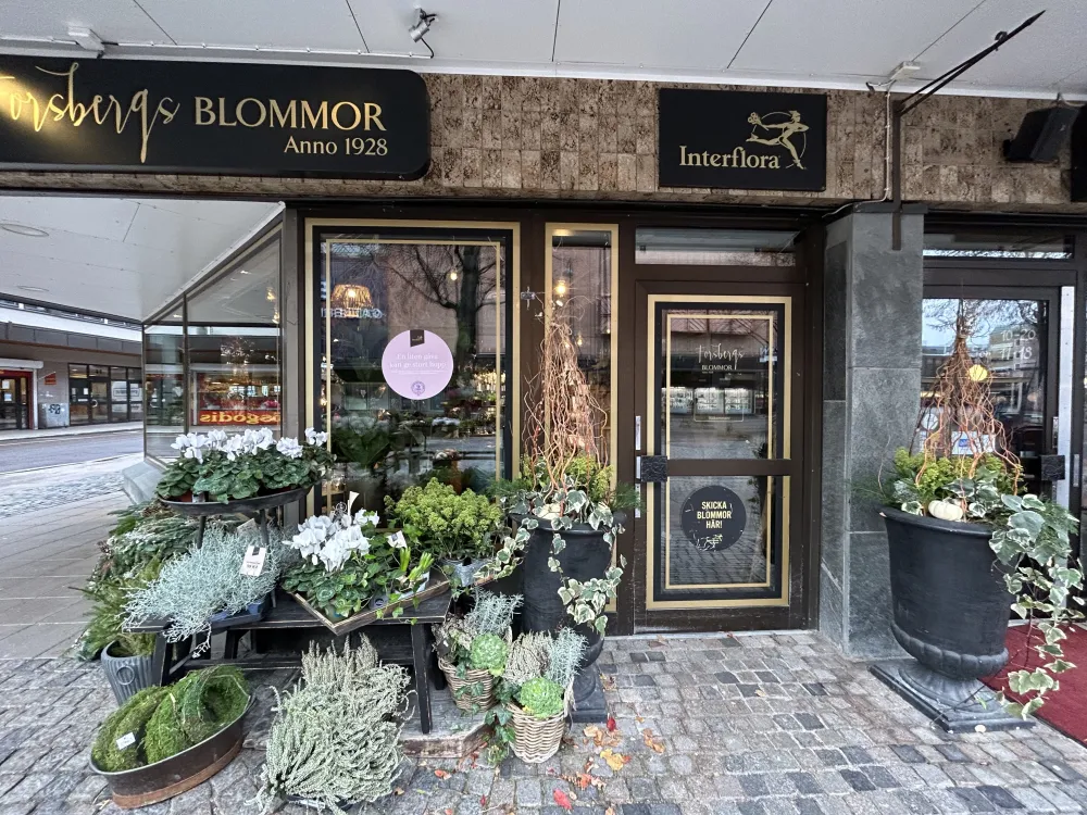 Forsbergs Blommor, Ombud för Interflora