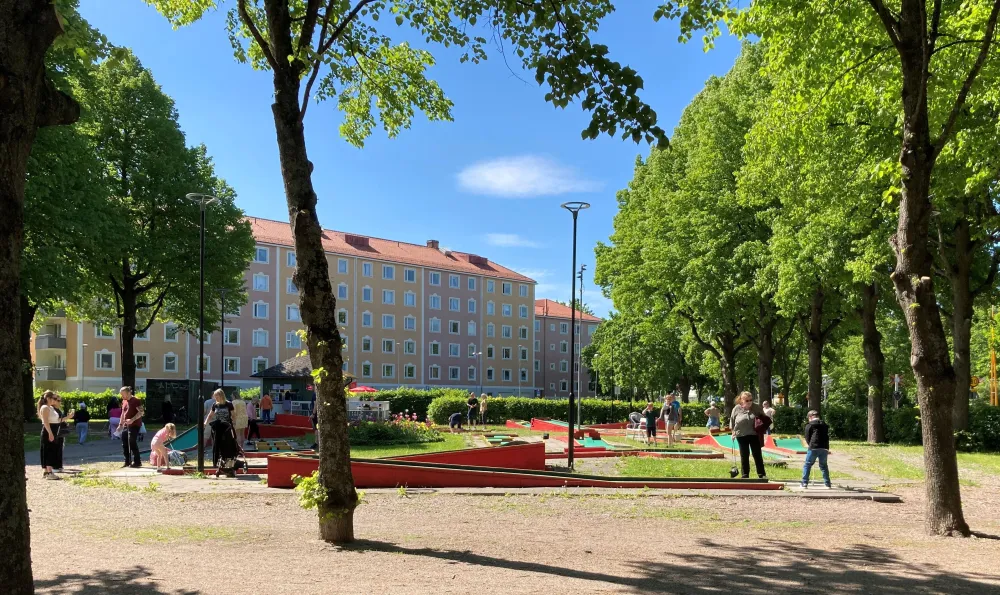 Minigolf Stenebergsparken