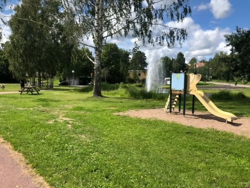 Ställplatser i Hagaparken
