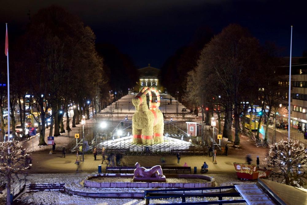 The Inauguration of the Gävle Goat