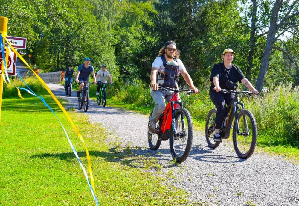 Jungfruleden: a cycling journey from Harkskär to Axmar bruk
