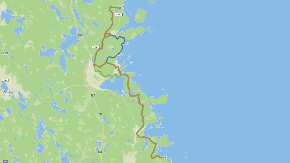 Jungfruleden: a cycling journey from Harkskär to Axmar bruk