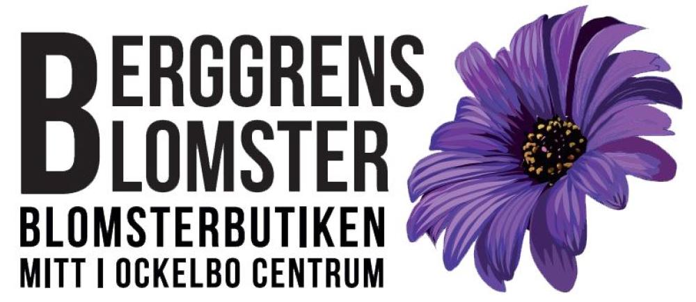 Logga Berggrens Blomster