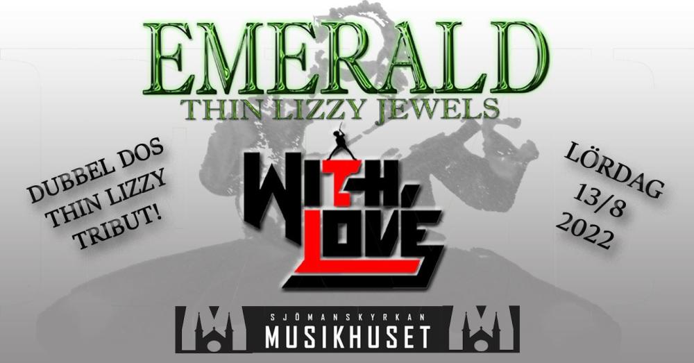 Thin Lizzy Tribute | EMERALD + WITH LOVE @Musikhuset
